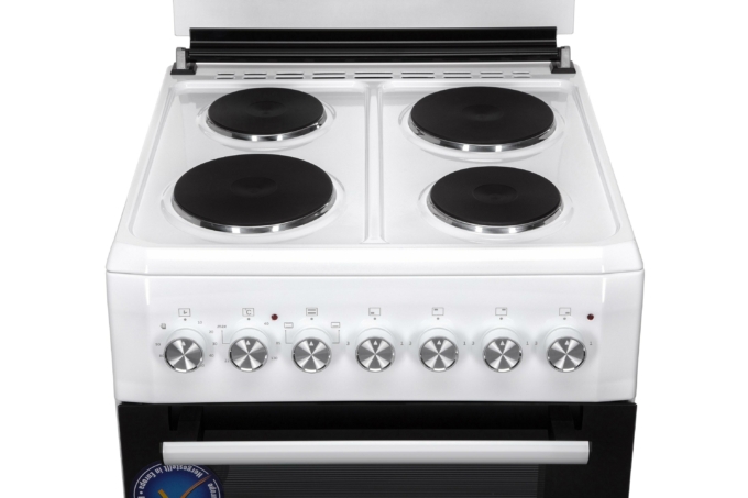 Cooker ARDESTO electrical, 53L, 60x60cm, lamp, white