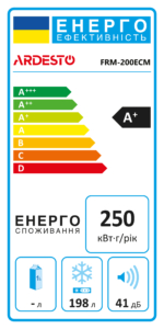 Морозильный ларь ARDESTO, 198л, А+, ST, диспл внешн., режим холодильника, белый
