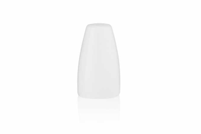 Ardesto Pepper shakerr Imola, 4.8х8.2cm, porcelain, white