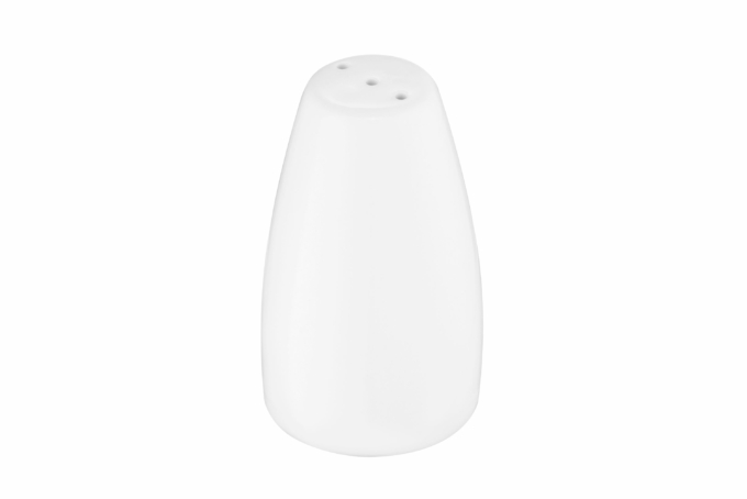 Ardesto Salt shaker Imola, 4.8х8.2cm, porcelain, white