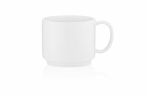 Ardesto Cup Prato, 280ml, porcelain, white