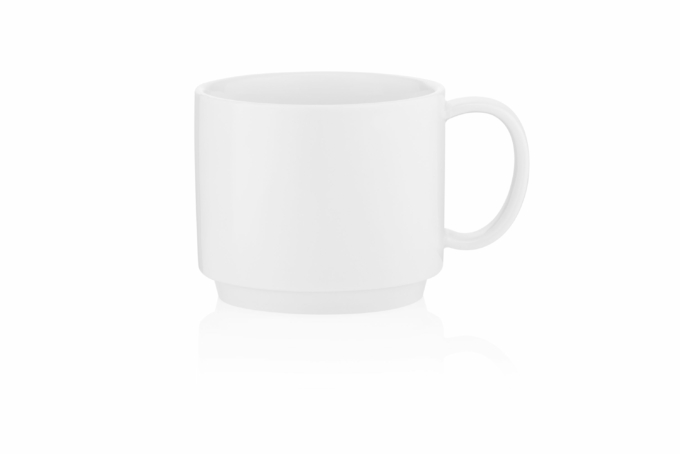 Ardesto Cup Prato, 280ml, porcelain, white