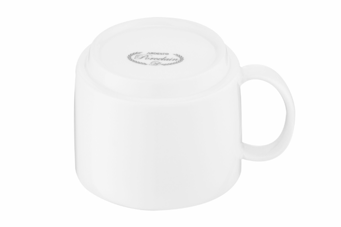 Ardesto Cup Prato, 280ml, porcelain, white