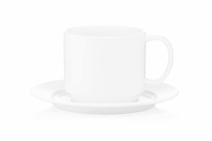 Ardesto Cup Prato, 280ml, porcelain, white