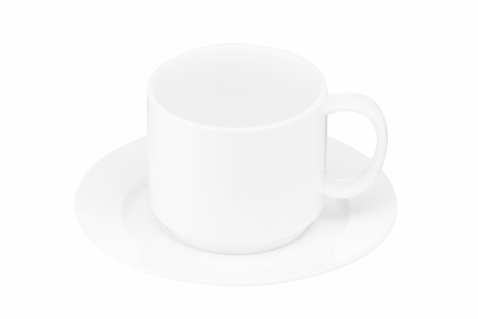 Ardesto Cup Prato, 280ml, porcelain, white