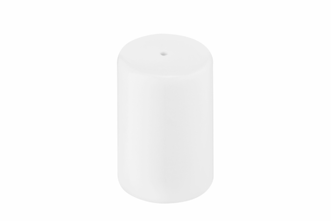 Ardesto Salt shaker Prato, 3.9х5.8cm, porcelain, white
