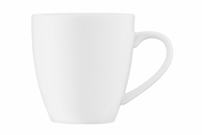 Ardesto Mug ,  300ml, porcelain, white