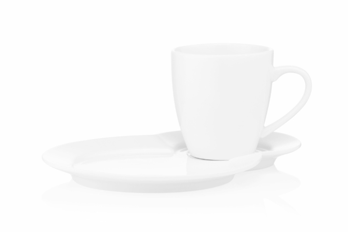 Ardesto Mug ,  300ml, porcelain, white