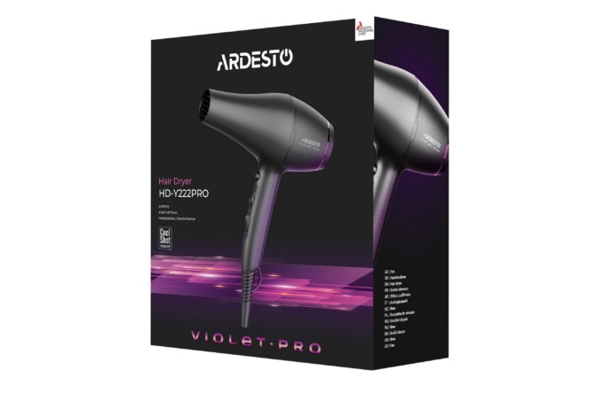 Ardesto Hair Dryer Violet PRO HD-Y222PRO
