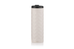 Ardesto Travel mug Bright City, 400ml, stainless steel, beige