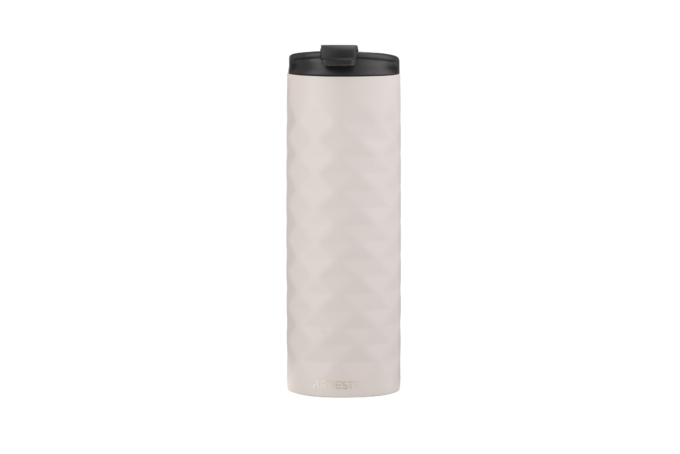 Ardesto Travel mug Bright City, 400ml, stainless steel, beige