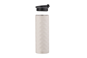 Ardesto Travel mug Bright City, 400ml, stainless steel, beige