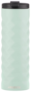 Ardesto Travel mug Bright City, 400ml, stainless steel, green