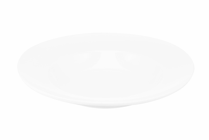 Тарілка глибока Ardesto Prato, 23см, порцеляна, білий