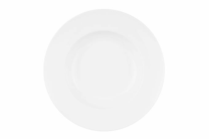 Тарілка глибока Ardesto Prato, 23см, порцеляна, білий