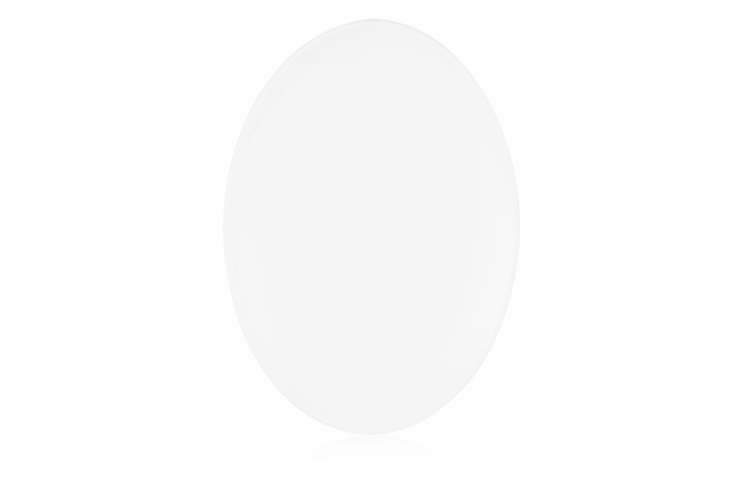 Ardesto Plate Imola, 26х18.5cm, porcelain, oval, white