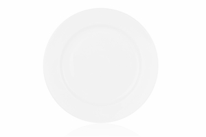 Ardesto Dessert plate Prato, 20сm, porcelain, white