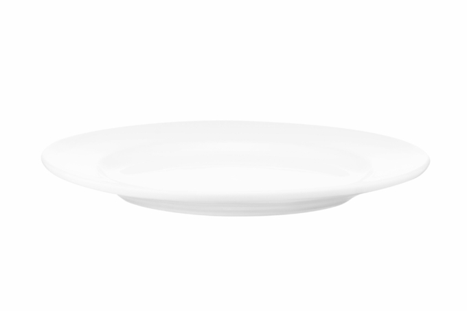 Ardesto Dessert plate Prato, 20сm, porcelain, white