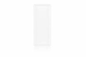 Ardesto Dish holder Prato, 14х6сm, porcelain, rectangle, white