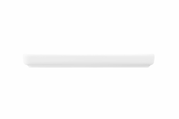 Ardesto Dish holder Prato, 14х6сm, porcelain, rectangle, white
