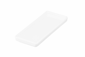 Ardesto Dish holder Prato, 14х6сm, porcelain, rectangle, white
