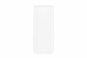 Ardesto Dish holder Prato, 14х6сm, porcelain, rectangle, white