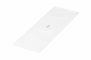 Ardesto Tray, 34х12сm, porcelain, rectangle, white