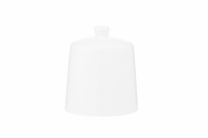 Ardesto Sugar bowl Imola, 8х8х10.7cm, 240ml, porcelain, white