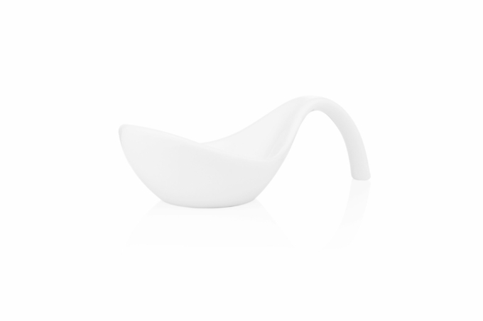 Ardesto Dish, 11х5.5сm, porcelain, white
