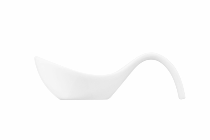 Ardesto Dish, 11х5.5сm, porcelain, white