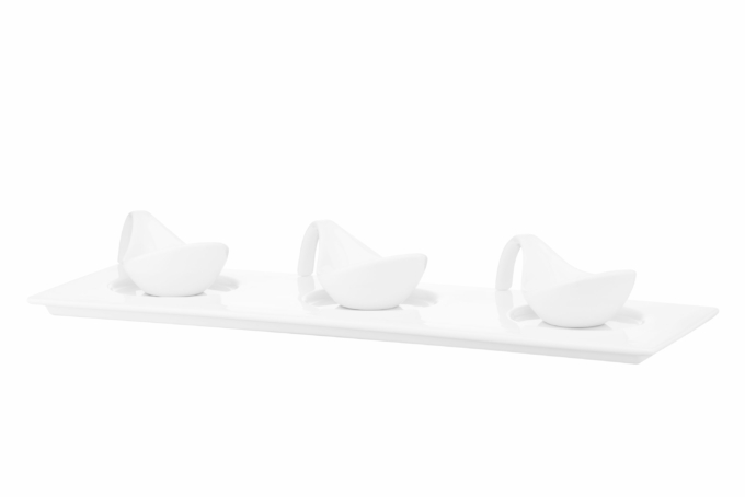 Ardesto Dish, 11х5.5сm, porcelain, white