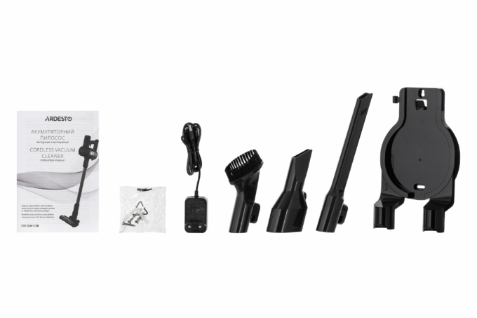 Ardesto cordless VC, 32W, dust cont -0.6L, battery operation up to 60min, HEPA, black with blue