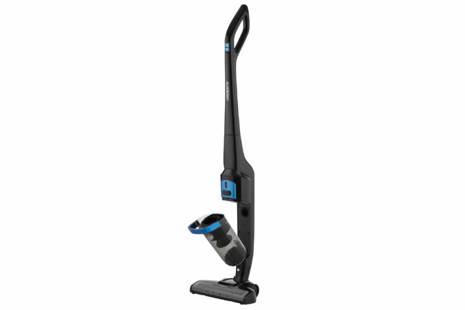 Ardesto cordless VC, 140W, dust cont -1L, battery operation up to 50min, HEPA, black with blue