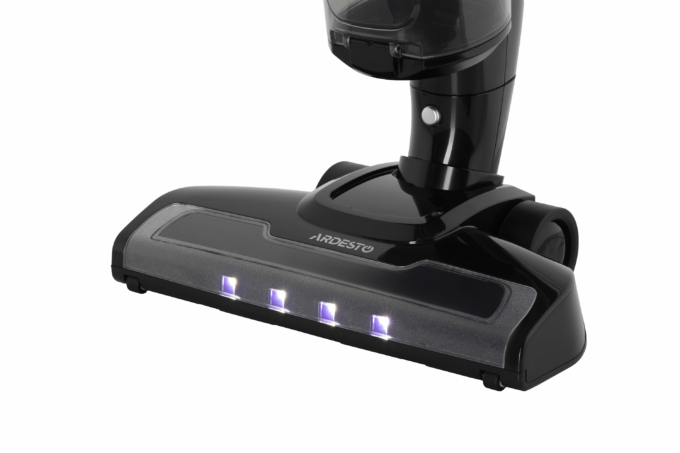 Ardesto cordless VC, 140W, dust cont -1L, battery operation up to 50min, HEPA, black with blue