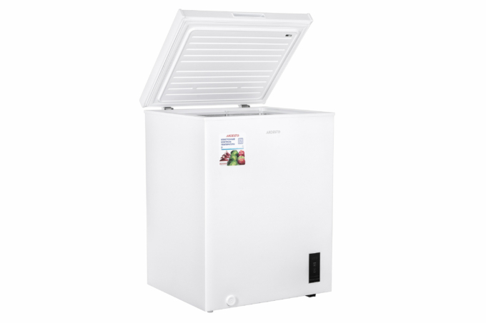 Chest freezer ARDESTO, 142L, A+, ST, display ext, ref mode, white