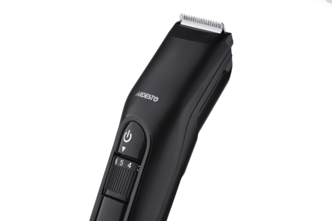Ardesto hair clipper HC-Y10-B, 220V+battery, nozzles-1, steel, black