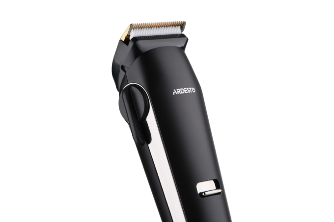Машинка для стрижки  Ardesto HC-Y32-B, сеть+акум., насадок-6, сталь+керамика, черный