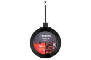 ARDESTO Сковорода Ardesto Gemini Abetone 26 см, чорний, алюміній