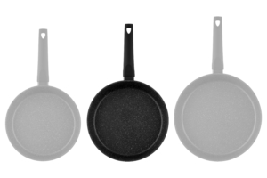 Сковорода глубокая с крышкой Ardesto Gemini Gourmet Viareggio, 26см, алюминий, черный