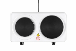 Плитка настільна ARDESTO електрична, конфорок – 2, на 1кВт + 1.5кВт, керування – мех., білий