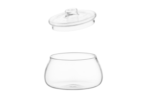 Ardesto Sugar bowl, 500ml, borosilicate glass, transparent