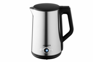 Ardesto electric kettle Steel Collection, 1.7L, LED display, double-walled, Strix, silver