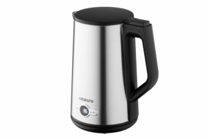 Ardesto electric kettle Steel Collection, 1.7L, LED display, double-walled, Strix, silver