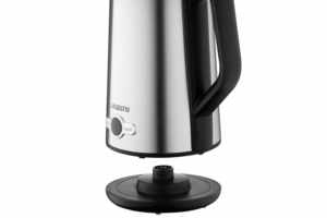 Ardesto electric kettle Steel Collection, 1.7L, LED display, double-walled, Strix, silver