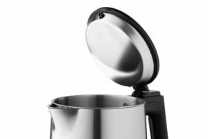 Ardesto electric kettle Steel Collection, 1.7L, LED display, double-walled, Strix, silver