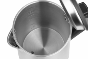 Ardesto electric kettle Steel Collection, 1.7L, LED display, double-walled, Strix, silver