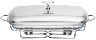 Ardesto Food warmer Black Mars, 3000ml, glass, stainless steel, rectangle, transparent