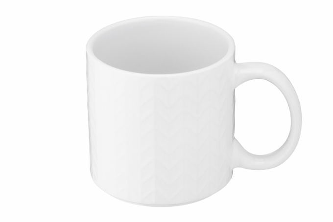 Чашка Ardesto Francesca, 360мл, керамика, белый