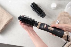Ardesto hair dryer brush Gemini, 2W, 2 modes, black