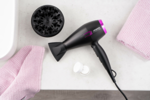 Фен Ardesto Violet PRO HD-Y221PRO ,1750-2100Вт, 2 швидкості, 3темп.режими,дифузор, чорний
